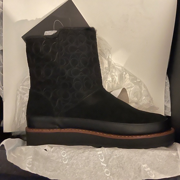 Coach Isa black booties - Picture 3 of 5